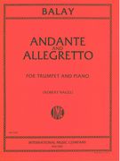 Andante and Allegretto : For Trumpet and Piano / edited by Nagel.