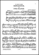 Sonatina, Op. 52 No. 2 : For Two Pianos, Four Hands.