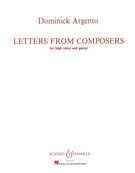 Letters From Composers : For Voice and Guitar.