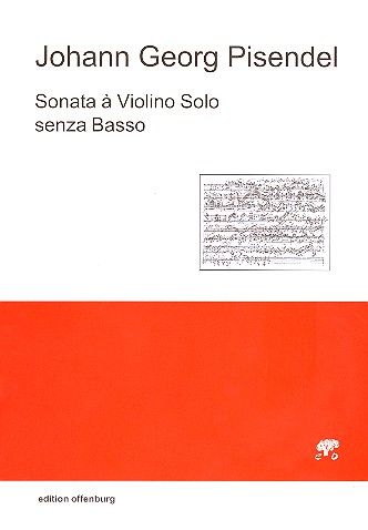 Sonata A Violino Solo Senza Basso.