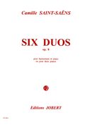 Six Duos, Op. 8 : For Harmonium and Piano, Or Two Pianos.