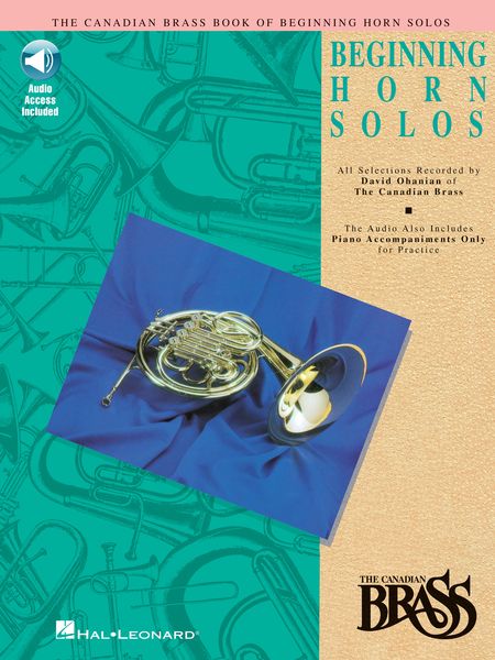 Book Of Beginning Horn Solos : arranged by David Ohanian.