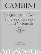 Quintet No. 50 In E Major : For 2 Violins, Viola And 2 Violoncelli / Edited By Yvonne Morgan.