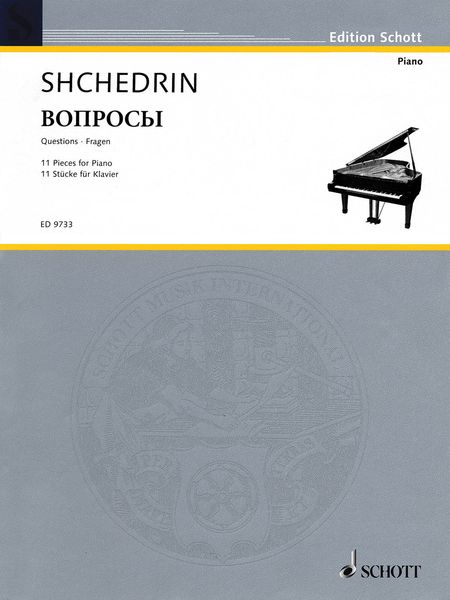 Questions : 11 Pieces For Piano (2003).