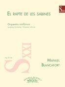 Rapte De Les Sabines : Per Orquestra Simfonica (1931).