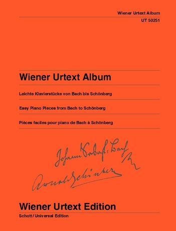 Wiener Urtext Album : Easy Pieces From Bach To Schoenberg.