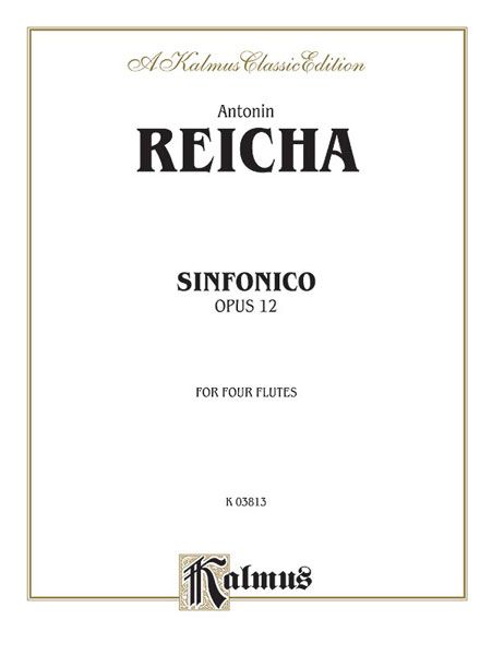 Sinfonico, Op. 12 : For 4 Flutes.