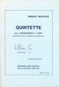 Quintet, Op. 443 : For Woodwinds.