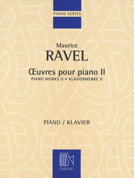 Oeuvres Pour Piano, Vol. 2.