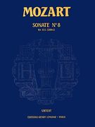 Sonate No. 8, K. 311 (284c) : For Piano.