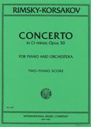 Concerto In C# Minor, Op. 30 : For Piano and Orchestra, reduction For Two Pianos.