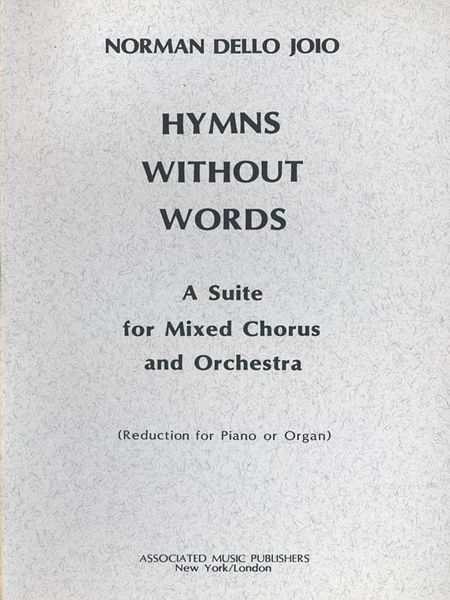Hymns Without Words : For SATB.