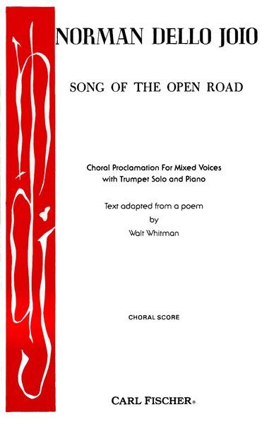 Song Of The Open Road : For SATB.