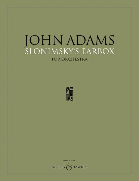 Slonimsky's Earbox : For Orchestra (1996).