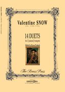 14 Duets : For 2 (Natural) Trumpets / edited by Bryan Proksch.