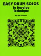 Easy Drum Solos : To Develop Technique.