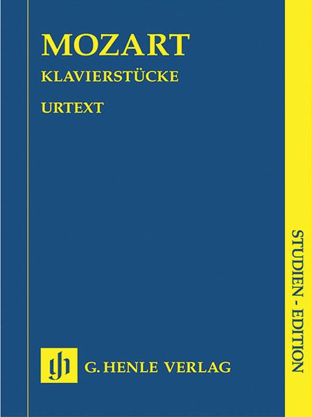 Klavierstücke / edited by Ullrich Scheideler.