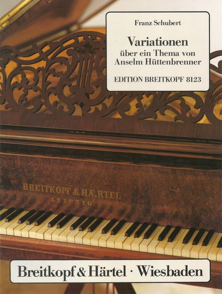 Dreizehn Variationen Uber Ein Thema Von A. Hüttenbrenner, D. 576 : For Piano.