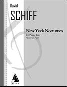 New York Nocturnes : For Violin, Cello and Piano (2000).