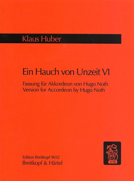 Ein Hauch Von Unzeit 6 : For Accordion.