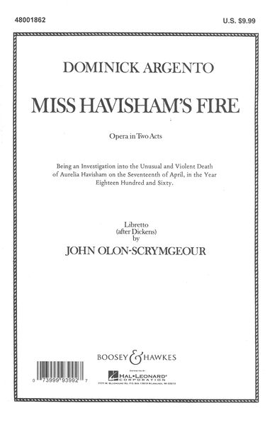 Miss Havisham's Fire.