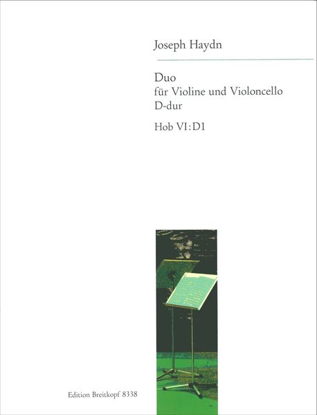 Duo In D Major, Hob. VI:D1 : For Violin and Cello / edited by Frank Nagel.