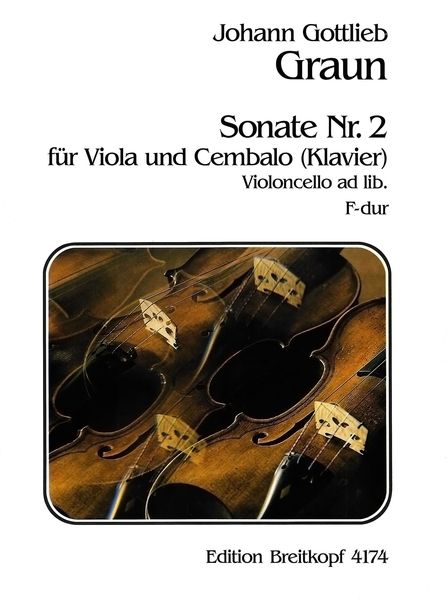 Sonate Nr. 2 F-Dur : For Viola and Continuo.