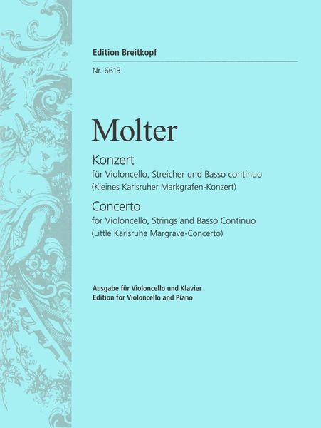 Konzert C-Dur : For Cello, Strings and Continuo - Piano reduction.