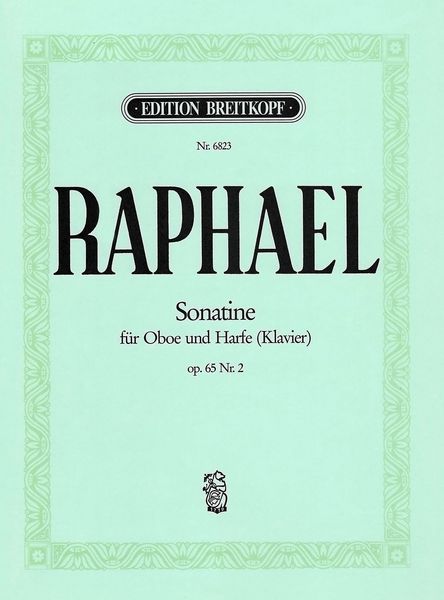 Sonatine, Op. 65 No. 2 : For Oboe and Harp.