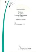 Sonate, Op. 2 - Lustige Fughettas, Op. 3 : For Piano.