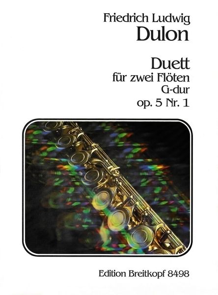 Duet, Op. 5 No. 1 : For Two Flutes.