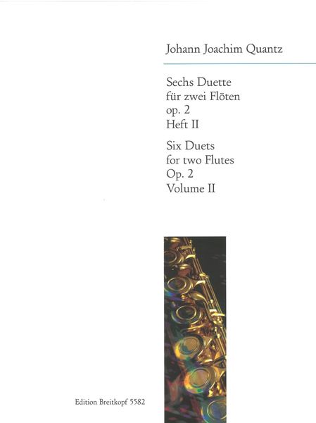 Sechs Duette, Op. 2 : For Two Flutes - Vol. 2.