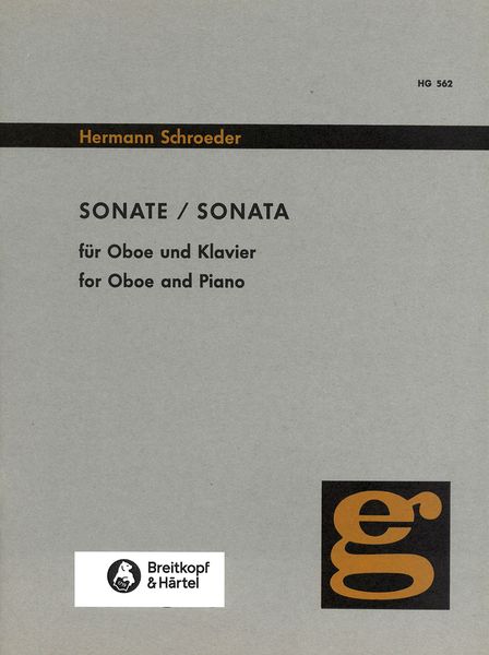 Sonate : For Oboe and Piano (1965).