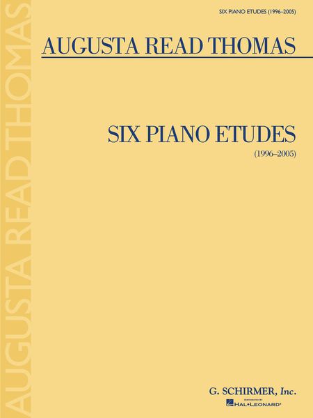 Six Piano Etudes (1996-2005).