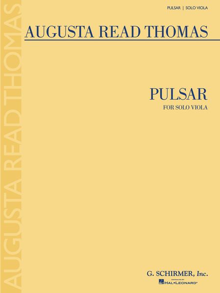 Pulsar : For Solo Viola.