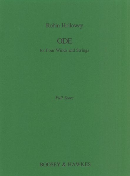 Ode, Op. 45 : For Four Winds and Strings.