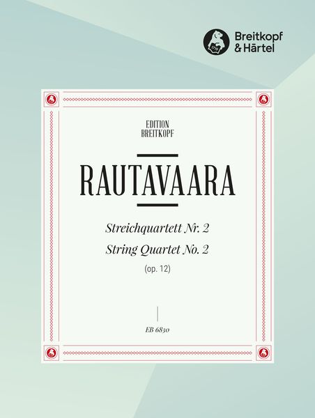 Streichquartett Nr. 2, Op. 12.