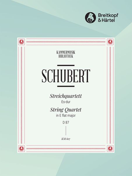 Streichquartett Es-Dur, Op. 125, No. 1, D. 87.