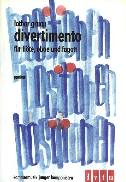 Divertimento : For Flute, Oboe and Bassoon.