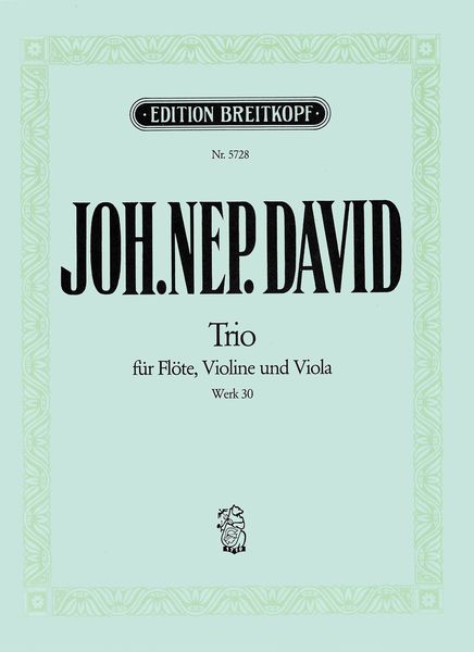 Trio : For Flute, Violin and Viola (1942).