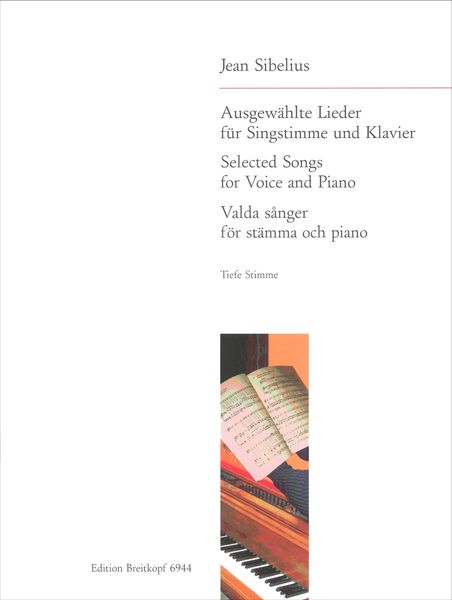 Fünfzehn Ausgewählte Lieder : For Low Voice and Piano.