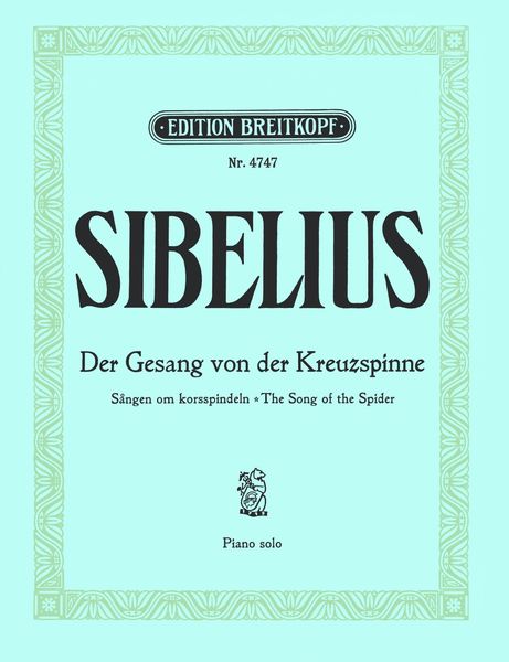 Lied Von der Kreuzspinne, Auf Grüner Flur Hinter Wildestem Hain, Op. 27 No. 4 : For Voice and Piano.