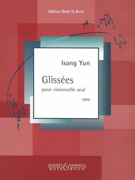 Glissées (1970) : For Solo Violoncello.