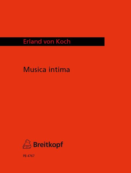 Musica Intima : For String Orchestra (1965).