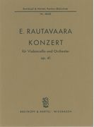 Konzert, Op. 41 : For Cello and Orchestra (1968).