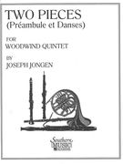 Two Pieces = Deux Pieces, Op 98 : For Wind Quintet.