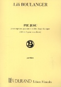 Pie Jesu : For Soprano, Organ, String Quartet and Harp.