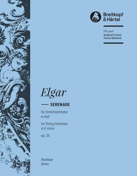 Serenade E-Moll, Op. 20 : For Orchestra.