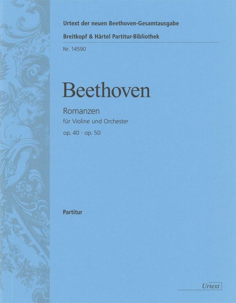 Romanzen, Op. 40 and Op. 50 : For Violin and Orchestra.