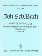 Cantata No. 208 : Was Mir Behagt, Ist Nur Die Muntre Jagd.